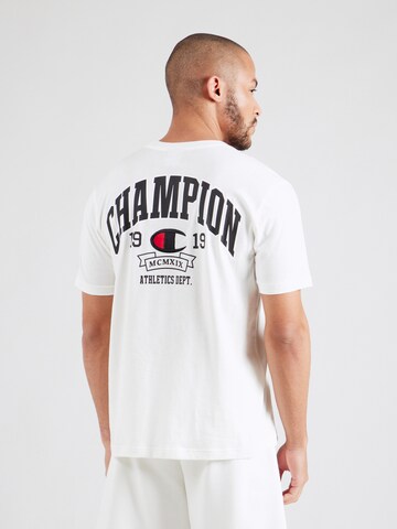 Champion Authentic Athletic ApparelMajica - bijela boja: prednji dio