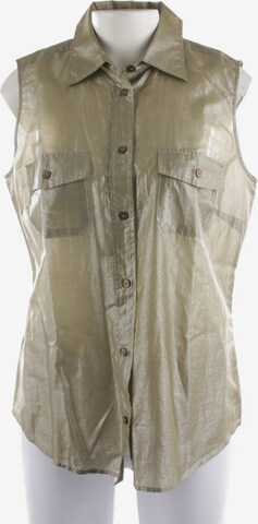Max Mara Top / Seidentop L in Grün: predná strana