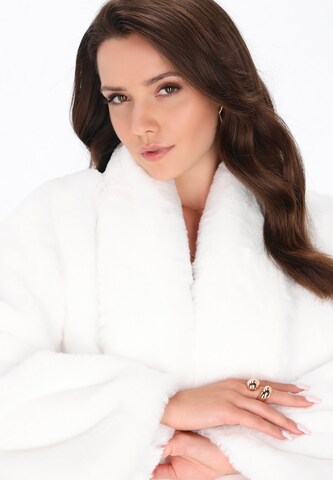 Veste d’hiver 'Fashion Look' faina en blanc