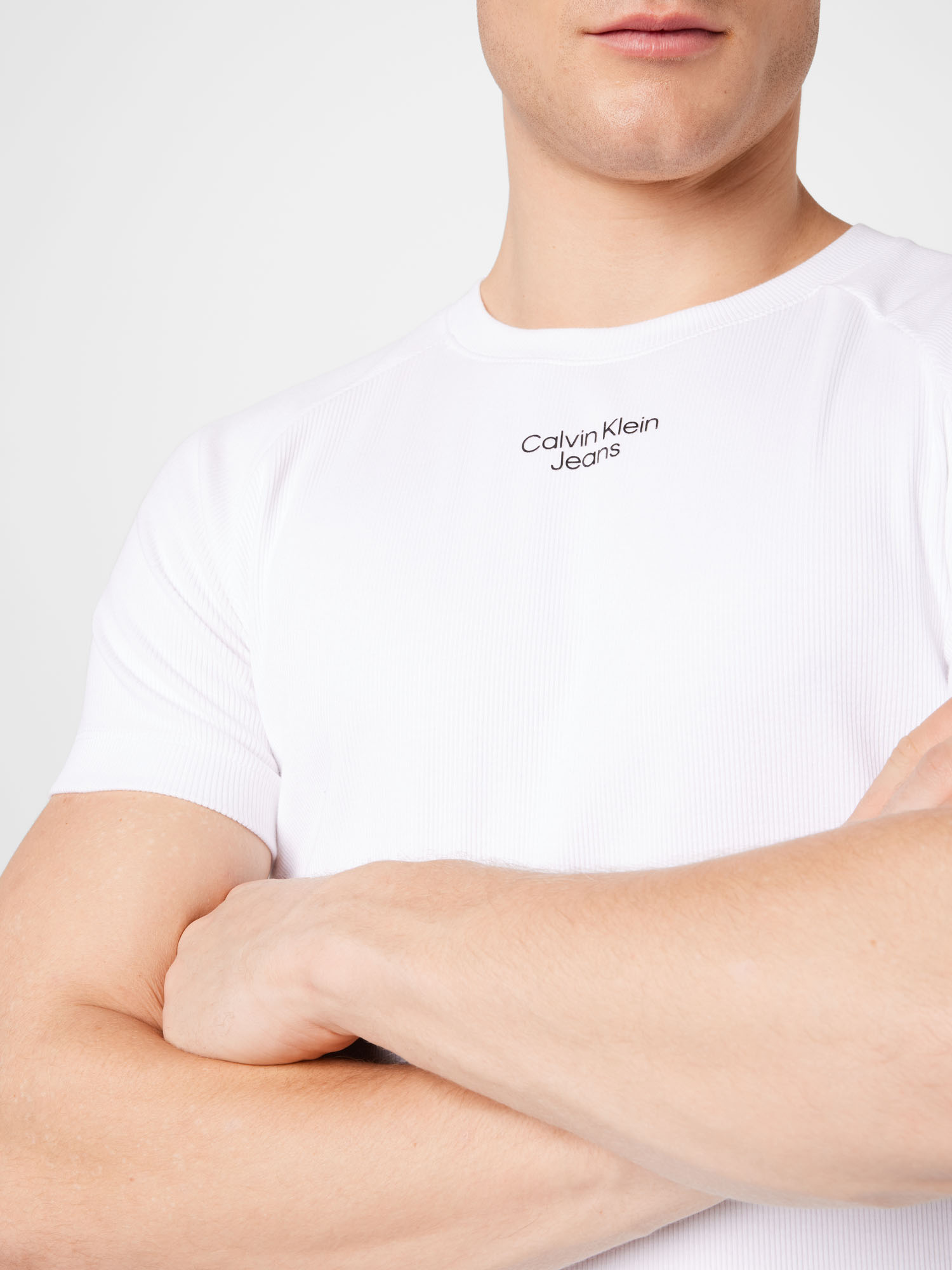 Calvin Klein Jeans T-Shirt in Weiß 