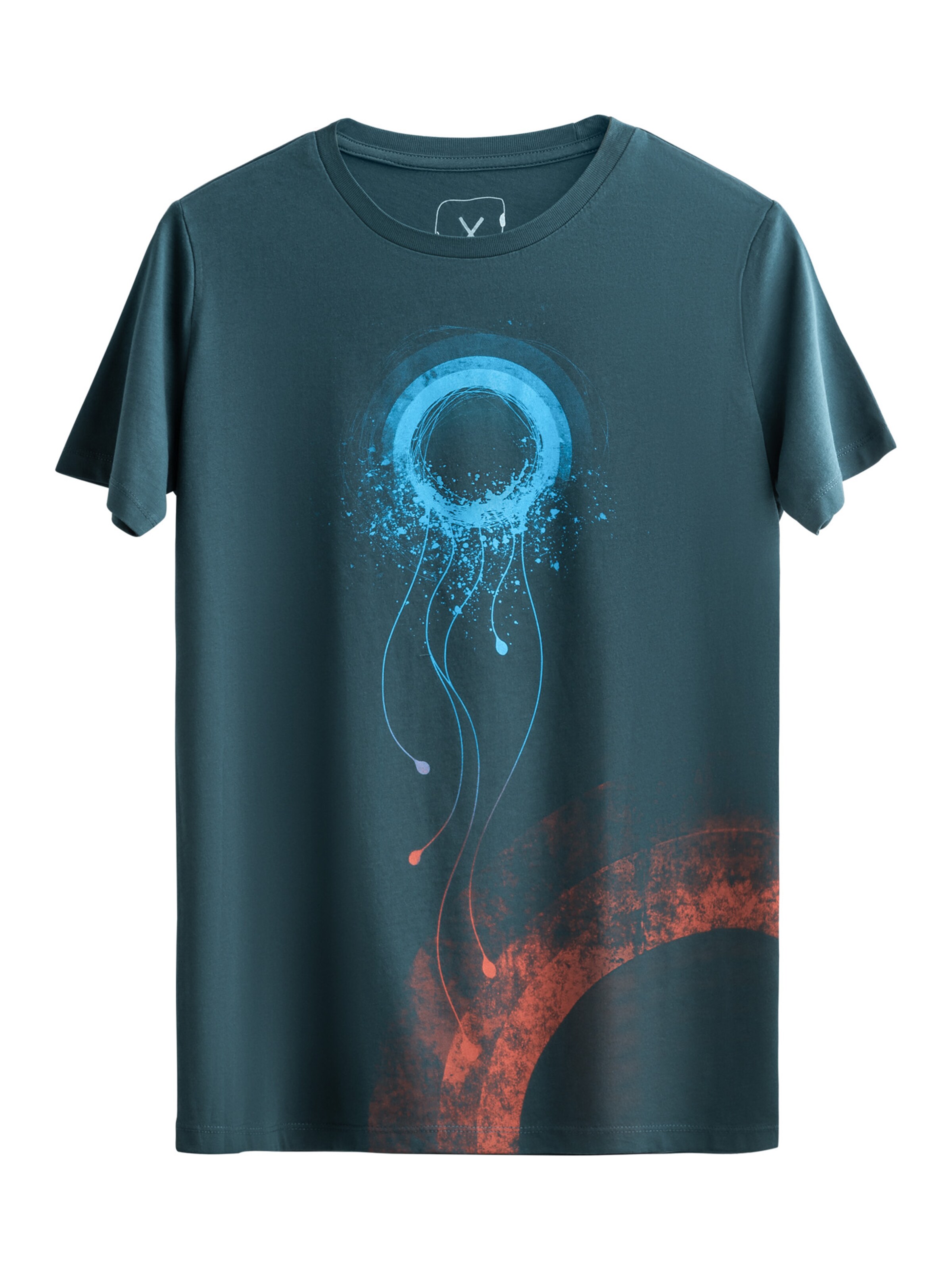 T-Shirt 'Özgür Ruh' Kaft en bleu : devant