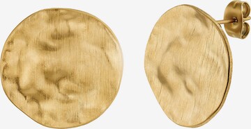 NOELANI Earrings 'Coin' in Gold: front