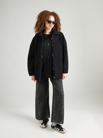 Karo Kauer Jacke in Schwarz