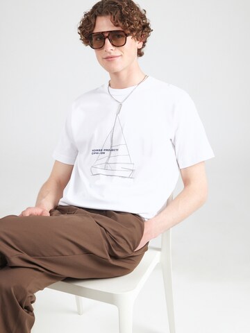 NORSE PROJECTS Футболка в Белый: спереди