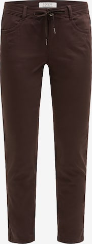 Soccx Regular Jeans NI:NO Comfort Fit in Braun: Vorderseite