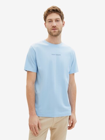 TOM TAILOR T-Shirt in Blau: predná strana