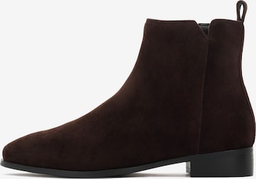 Kazar - Botim em castanho: frente