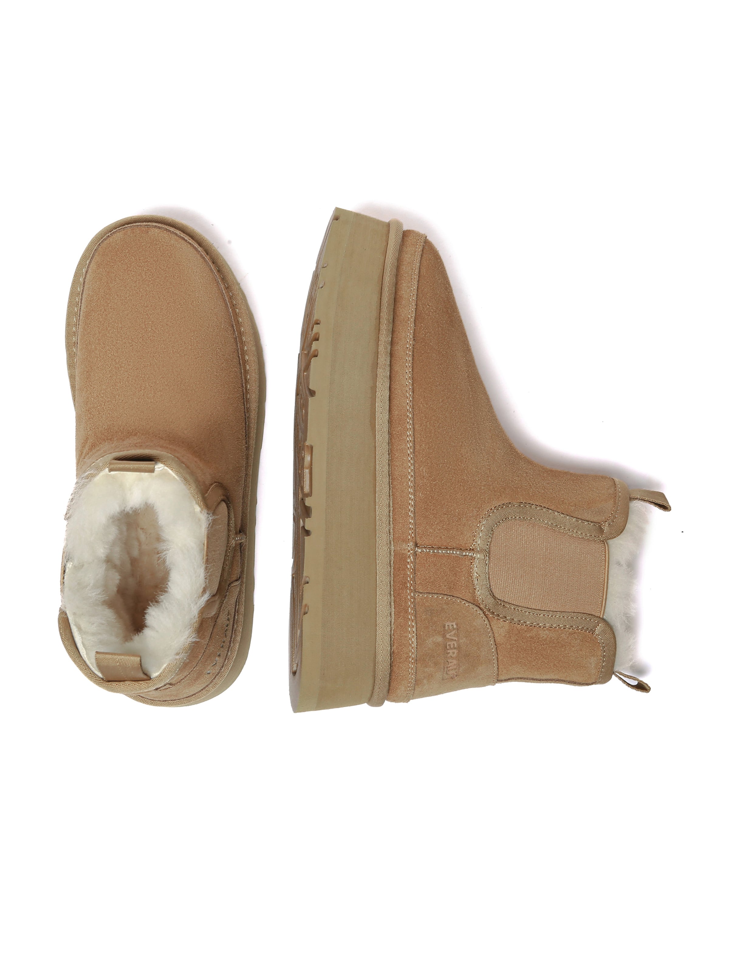 Everau - Botas chelsea 'Shoveler' em castanho