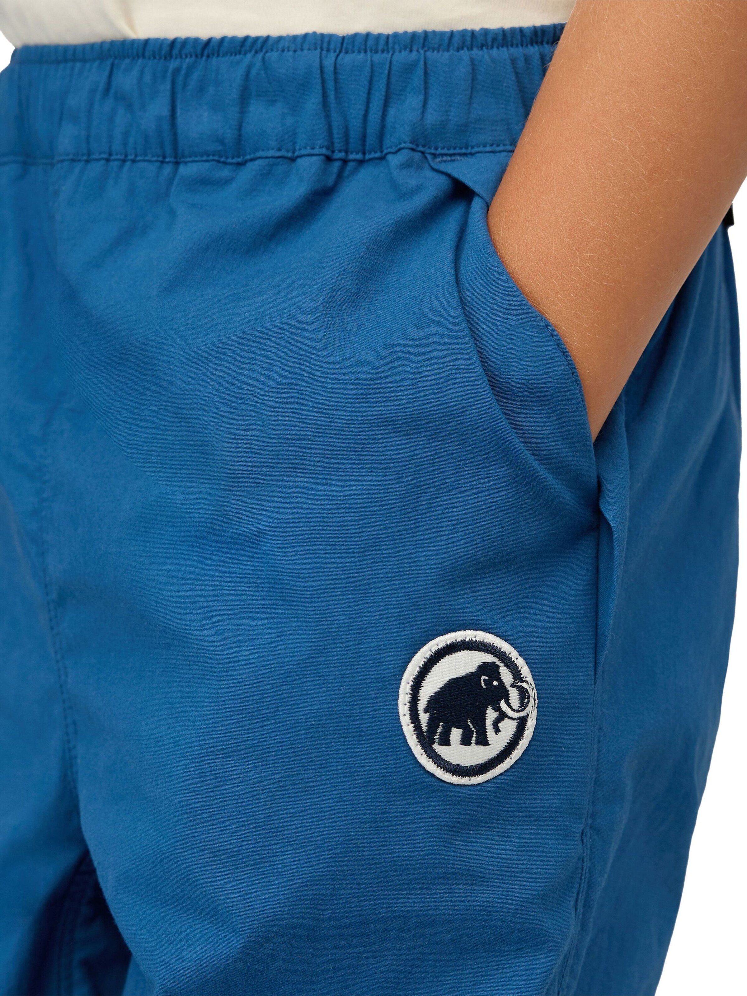 MAMMUT Tapered Outdoor Pants in Blue