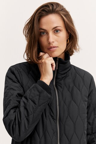 Fransa Between-Season Jacket 'QUILT' in Black