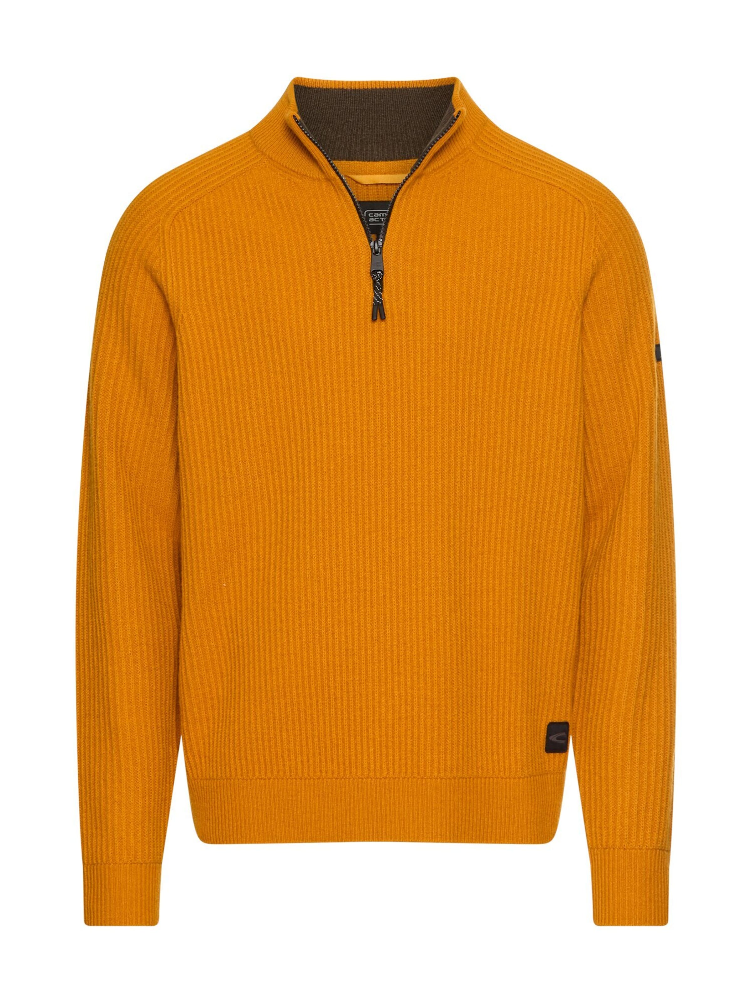 CAMEL ACTIVE Свитер в Оранжевый: спереди