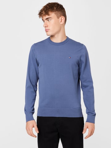 Pull-over TOMMY HILFIGER en bleu : devant