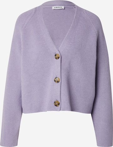 EDITED Neuletakki 'Logan' värissä lila: etupuoli