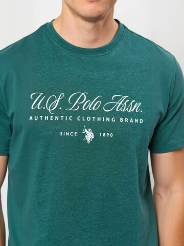 Coupe regular Chemise ' UMDag ' U.S. POLO ASSN. en vert