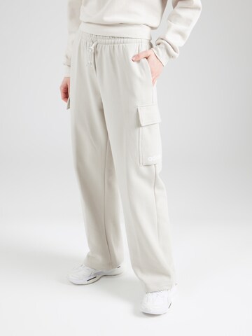 Wide leg Pantaloni sportivi di ADIDAS SPORTSWEAR in grigio: frontale