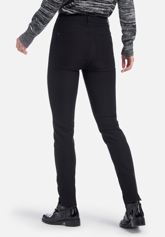 Skinny Pantalon Peter Hahn en noir