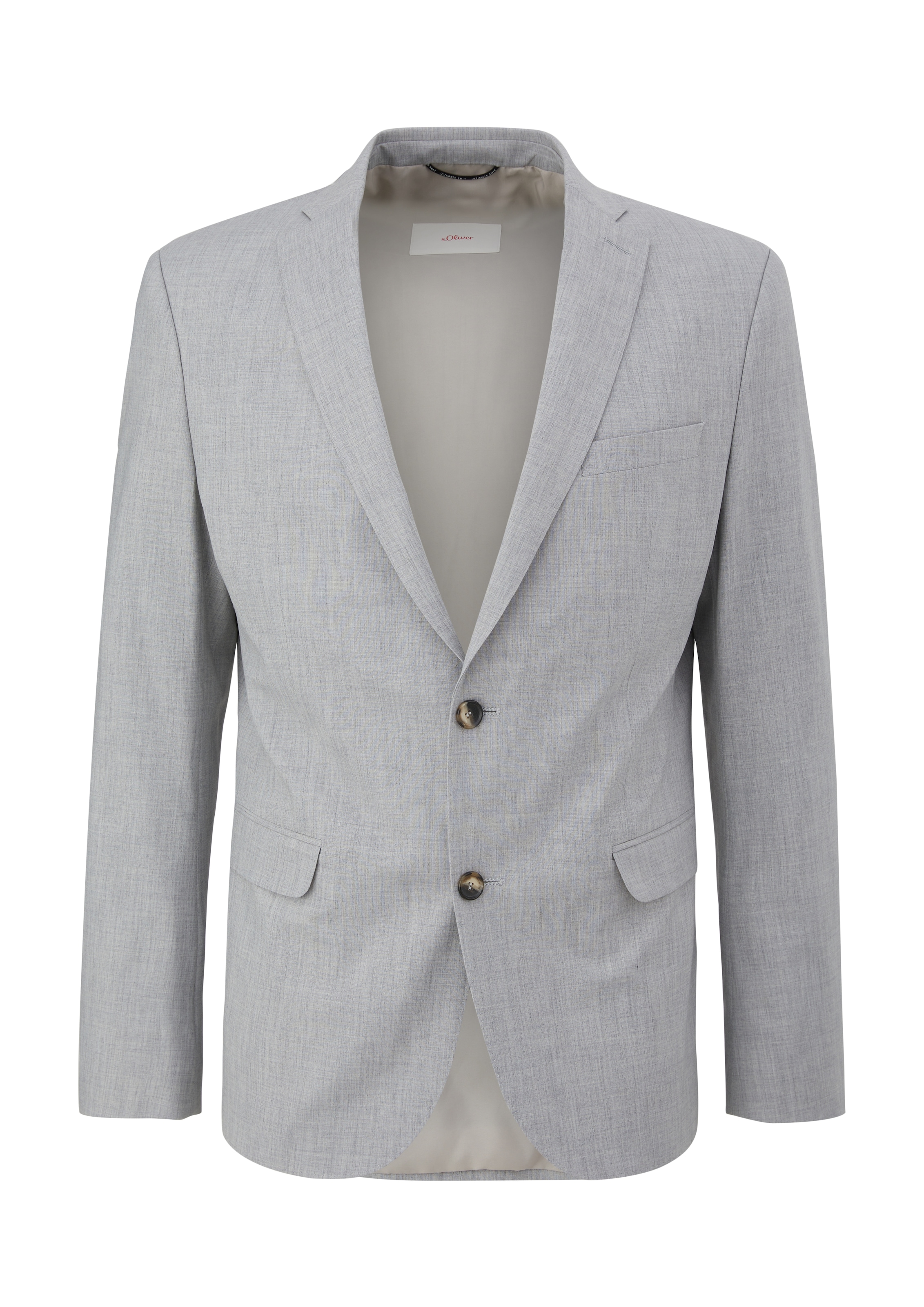 s.Oliver Suit Jacket in Grey: front