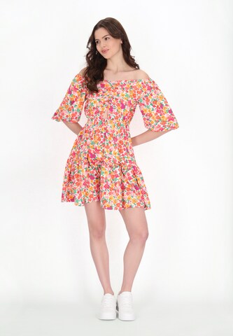MYMO Summer dress in Mixed colours