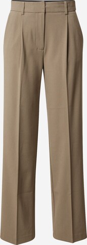 Pantalon à plis 'Vilja' Soft Rebels en beige : devant