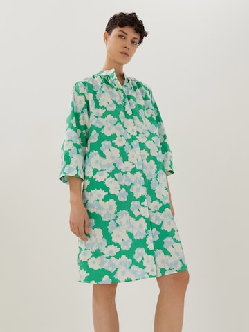 Someday Shirt Dress 'Qulia' in Green: front