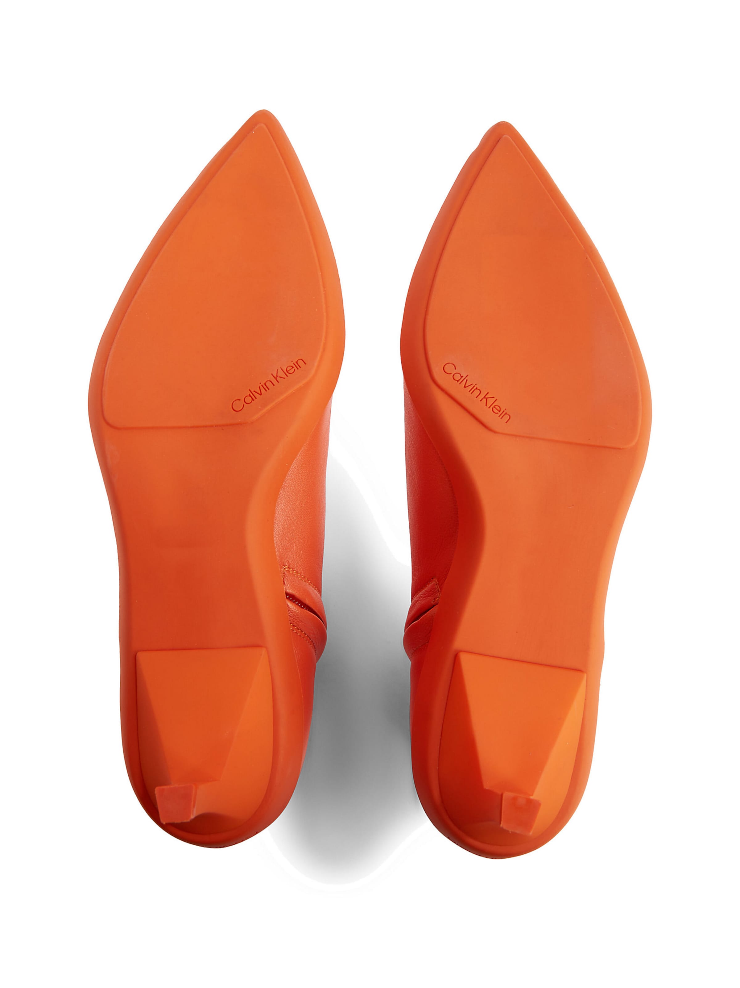 Calvin klein orange boots deals