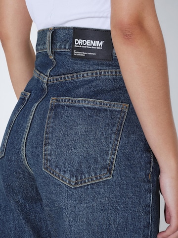 Dr. Denim Regular Jeans 'Echo High Straight' in Blauw