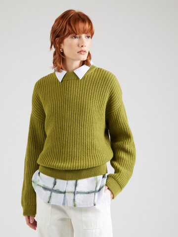 ARMEDANGELS Sweter 'Hilariaa' w kolorze zielony: przód