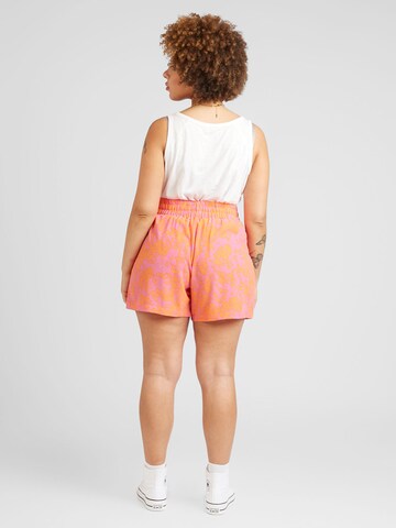 ONLY Carmakoma Regular Shorts 'LUX' in Pink