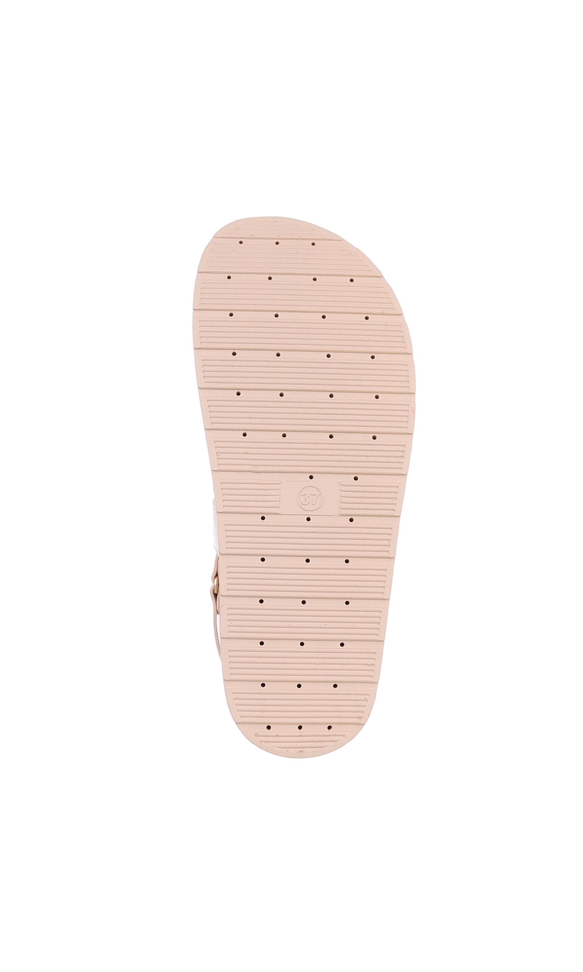 Ital-Design Strap Sandals in Beige
