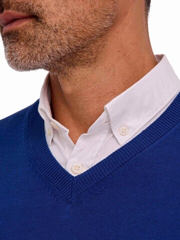 FALKE Sweater 'Cotton Knit' in Blue