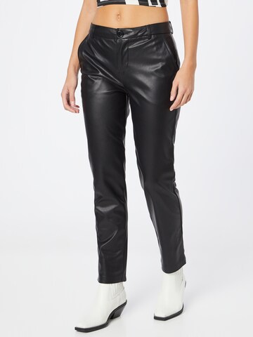 Regular Pantalon chino Molly BRACKEN en noir : devant