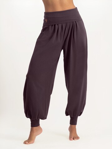 Urban Goddess Yoga & Activewear Loose fit Harem Pants 'Rhea Yoga Broek' in Purple