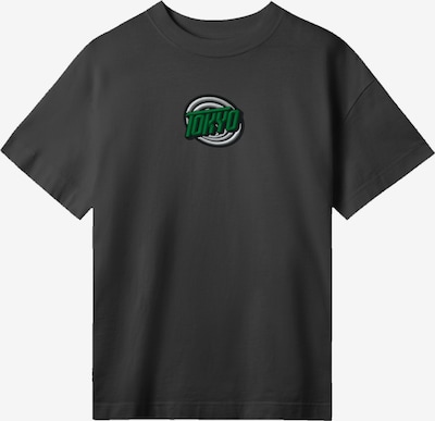 F4NT4STIC T-Shirt 'Tokyo' in grün / schwarz, Produktansicht