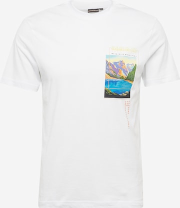 T-Shirt 'CANADA' NAPAPIJRI en blanc : devant