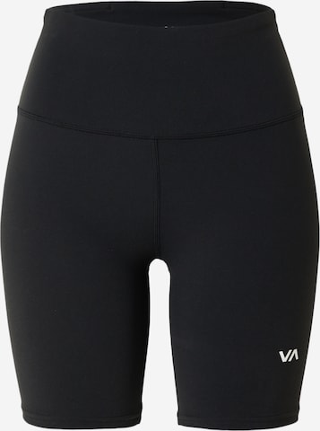 RVCA - Skinny Pantalón deportivo 'ESSENTIAL' en negro: frente