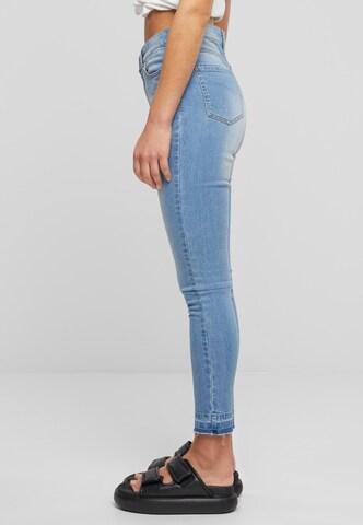 Urban Classics Slimfit Jeans in Blau