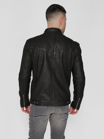 MUSTANG Lederjacke ' 31021312 ' in Schwarz