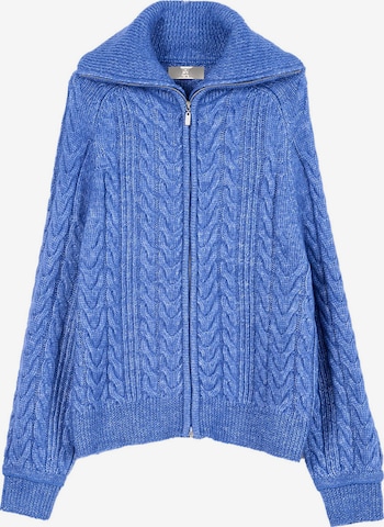 Camomilla Italia Gebreid vest 'CLIFF' in Blauw: voorkant