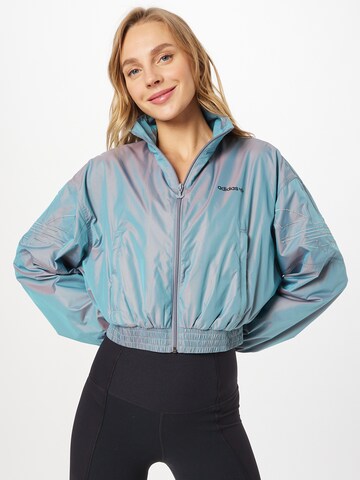 ADIDAS ORIGINALS - Chaqueta de entretiempo 'Iridescent' en azul: frente