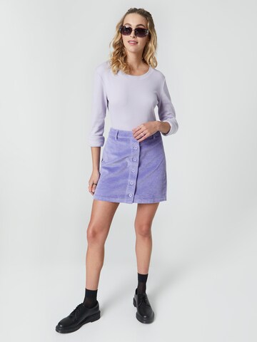 florence by mills exclusive for ABOUT YOU - Camisa 'Birch' em roxo