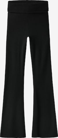 juoda NAME IT Plačios klešnės Kelnės 'NKFNULLARIA': priekis