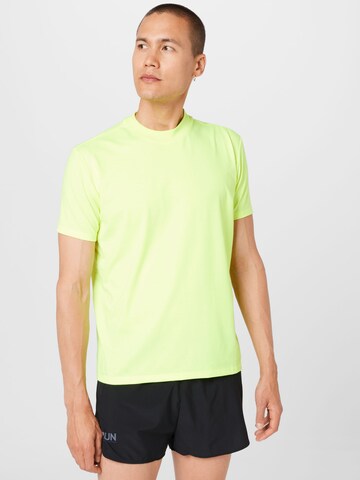 SikSilk - Camiseta en amarillo: frente