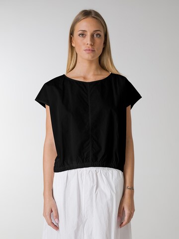 Camicia da donna di DEHA in nero: frontale