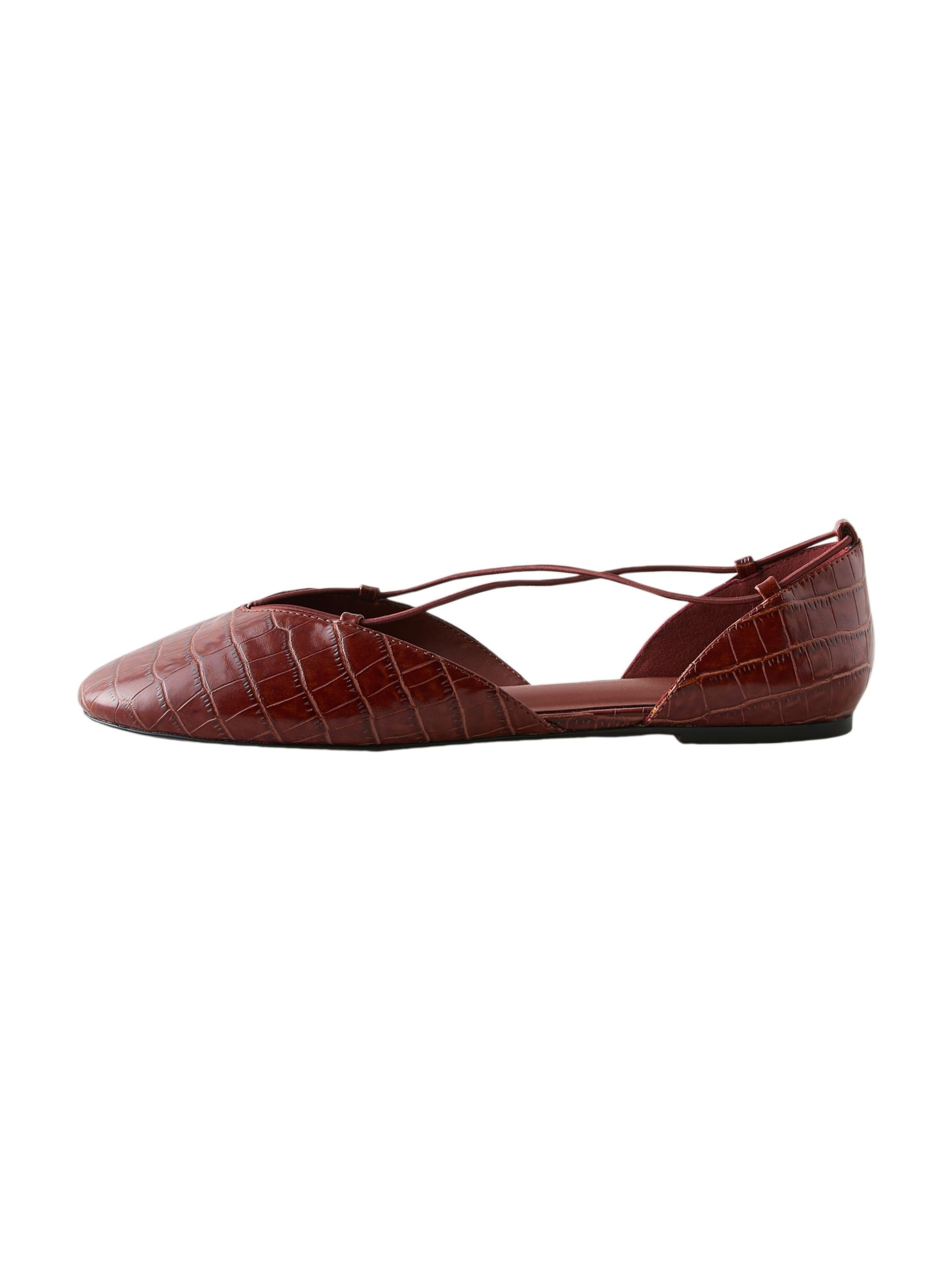 Ballerines 'Forever Comfort' Next en marron : devant