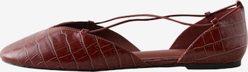 Ballerines 'Forever Comfort' Next en marron : devant