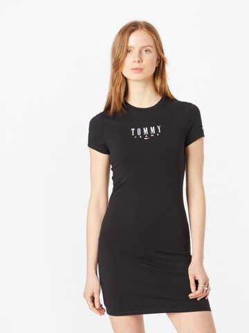 Tommy Jeans Kleid 'Lala' in Schwarz: predná strana