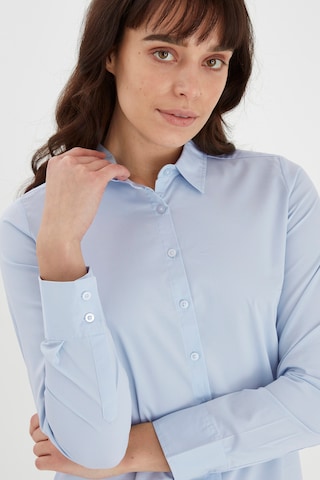 Fransa Blouse in Blauw