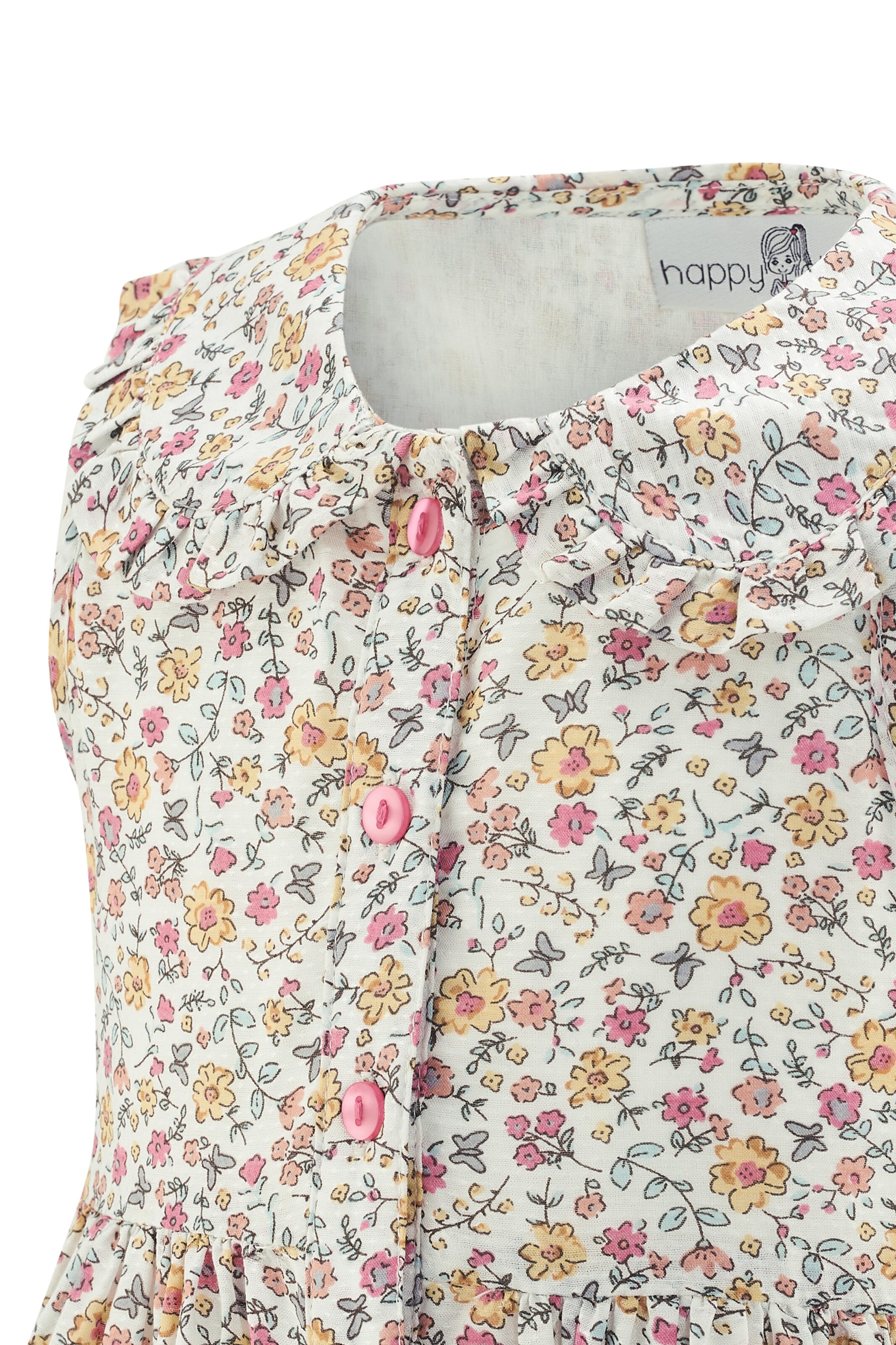 happy girls Dress in Mixed colours