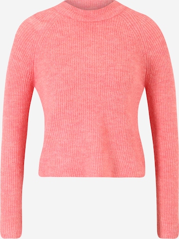 Pieces Petite Pullover 'Ellen' i pink: forside