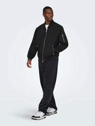 Only & Sons Between-season jacket 'ONSLANDO' in Black